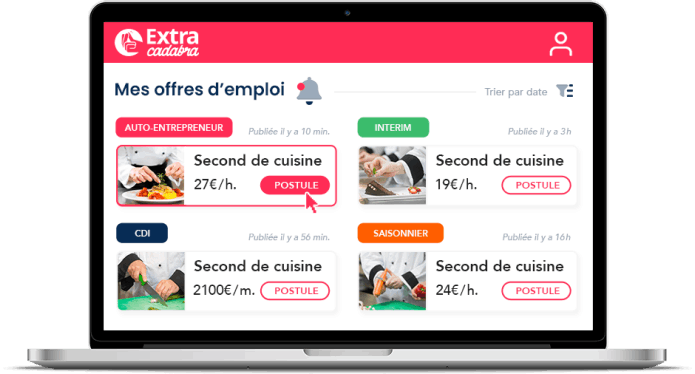 Screenshot 3 - web app Extracadabra