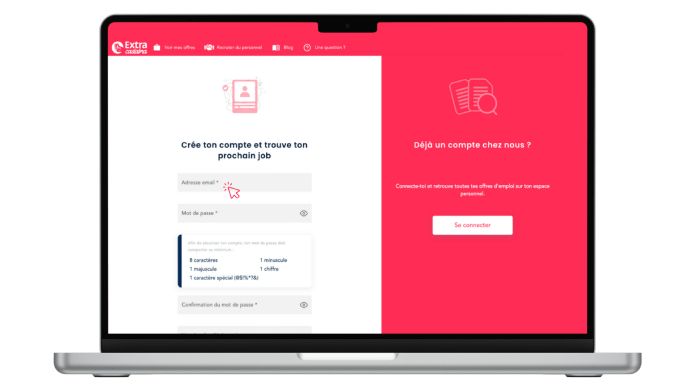 Screenshot 1 interim - web app Extracadabra Screenshot 1 interim - web app Extracadabra