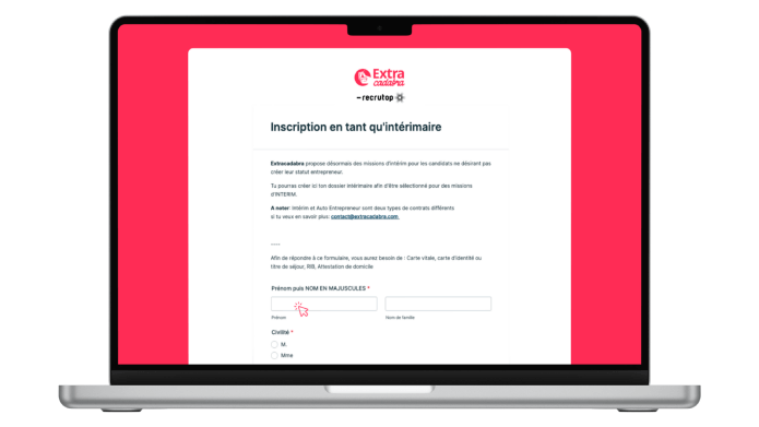 Screenshot 2 interim - web app Extracadabra Screenshot 2 interim - web app Extracadabra